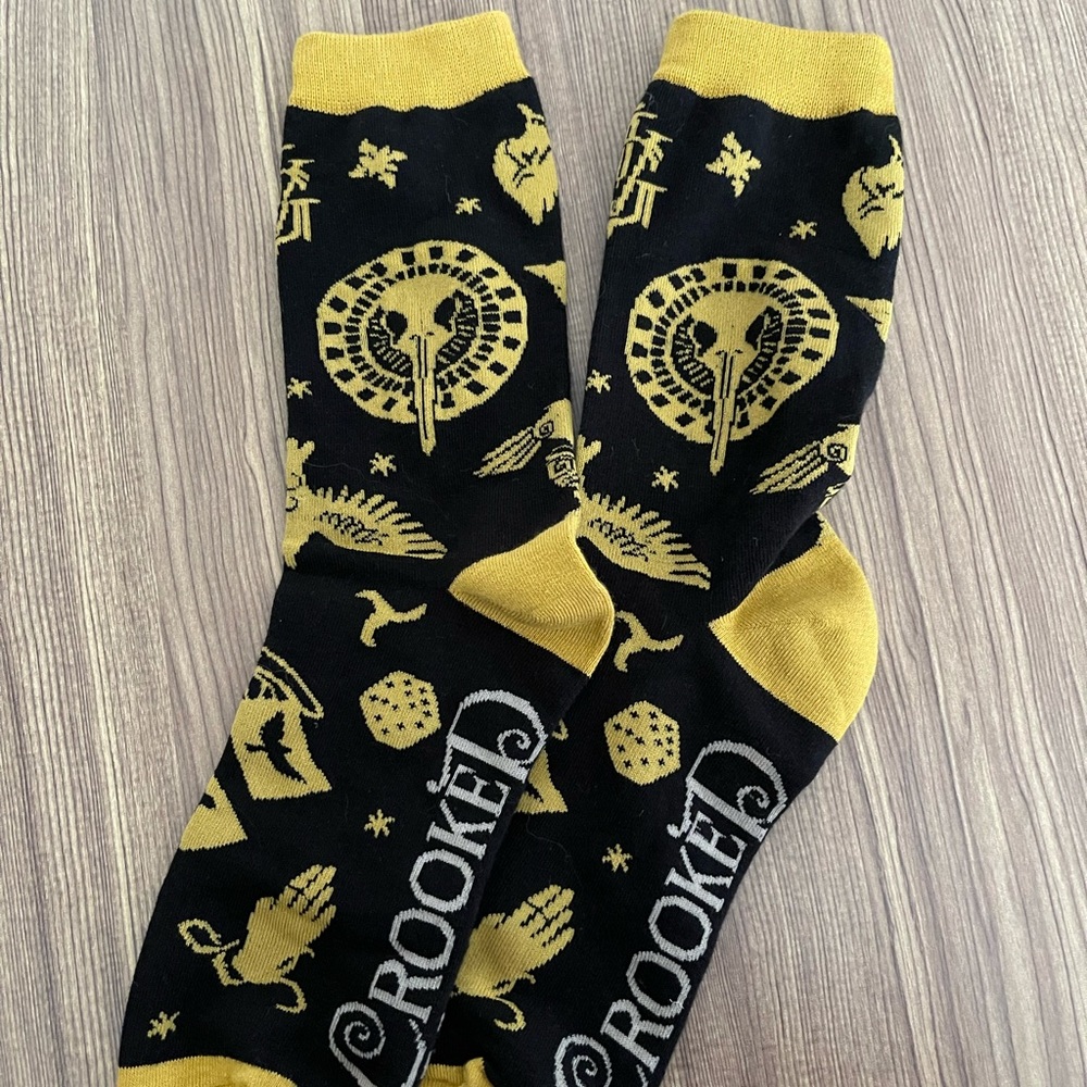 Owl crate socks crooked